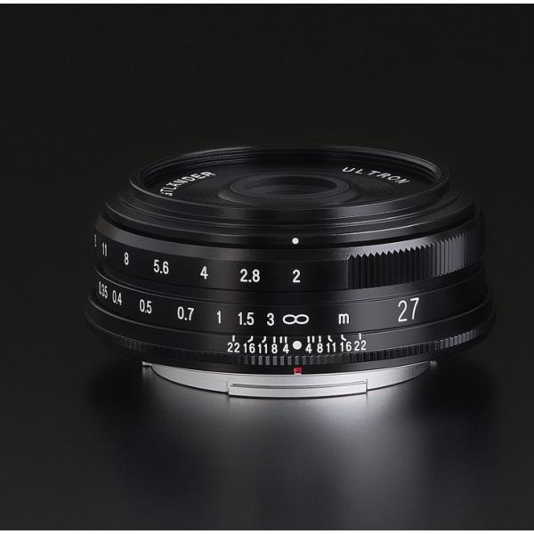 フォクトレンダー ULTRON 27mm F2 BK Xマウント