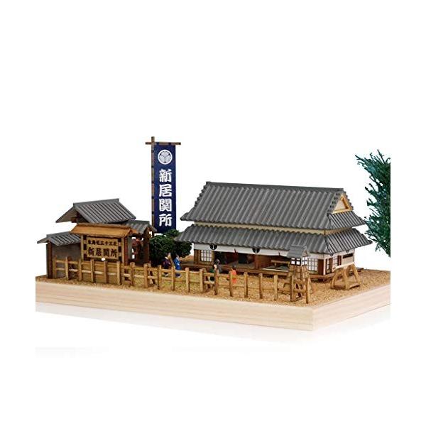ウッディジョー 東海道五十三次シリーズ 新居関所 木製模型 ノンスケール 組み立てキット Www Unipymes Com