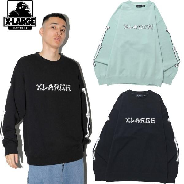 エクストララージ Xlarge Bone Logo Crewneck Sweat ボーンロゴ クルーネック スウェット トレーナー ゴリラ シンプル メンズ ブランド ストリート Faithstore 通販 Yahoo ショッピング