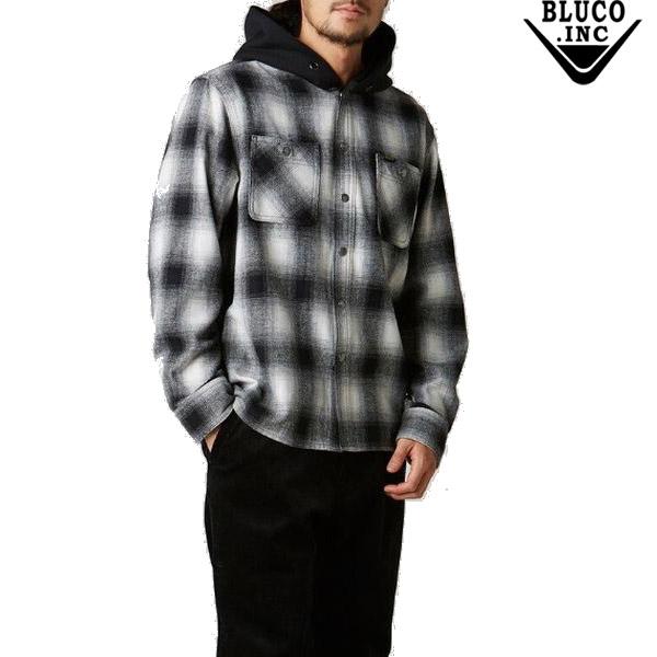 BLUCO ブルコ HOODED FLANNNEL SHIRTS フード フランネル シャツ BLUCO ブルコ HOODED FLANNNEL SHIRTS フード フランネル シャツ