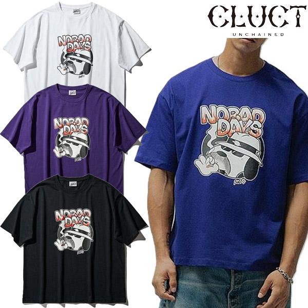 クラクト CLUCT NO BAD DAYS [S/S W TEE] 半袖 Tシャツ バッド デイズ 犬 タバコ ストリート アメカジ シンプル 西海岸 メンズ ブランド 新品 正規
