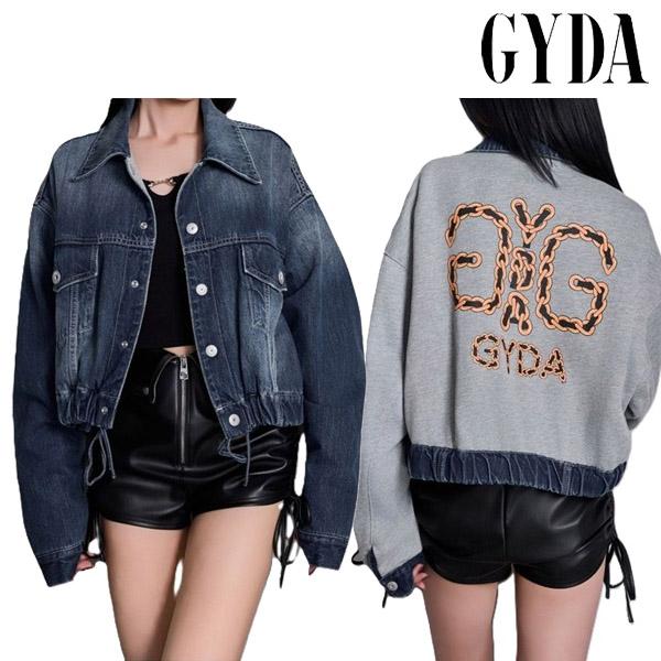 GYDA（ジェイダ） リバーシブル チェーン Symmetry ショートデニムG 