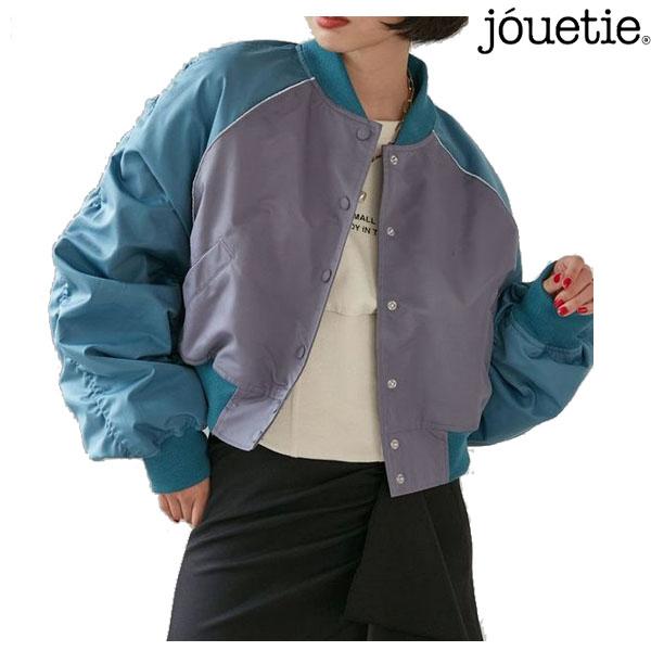 jouetie（ジュエティ） ジュエティー パイピングブルゾン ジャケット