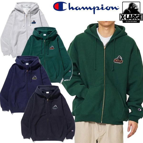 XLARGE エクストララージ × Champion REVERSE WEAVE FULL-ZIP XLARGE エクストララージ × Champion REVERSE WEAVE FULL-ZIP