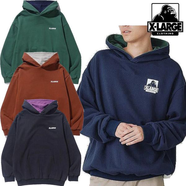 XLARGE エクストララージ REVERSIBLE HOODED SWEATSHIRT