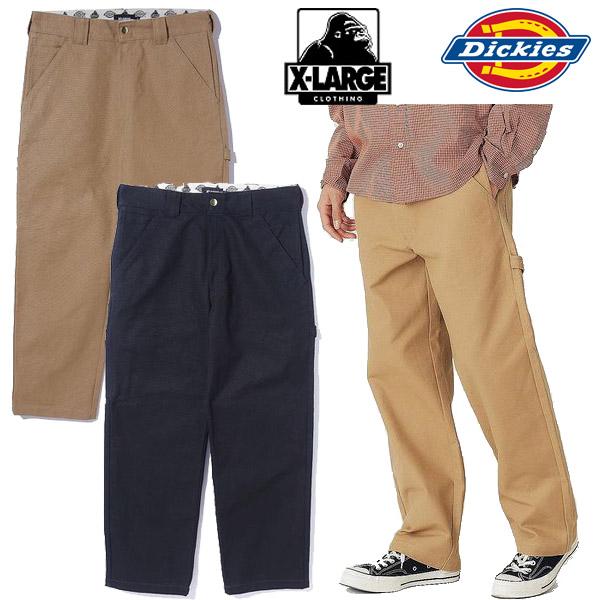 XLARGE エクストララージ x DICKIES WORK PANTS ディッキーズ XLARGE エクストララージ x DICKIES WORK PANTS ディッキーズ
