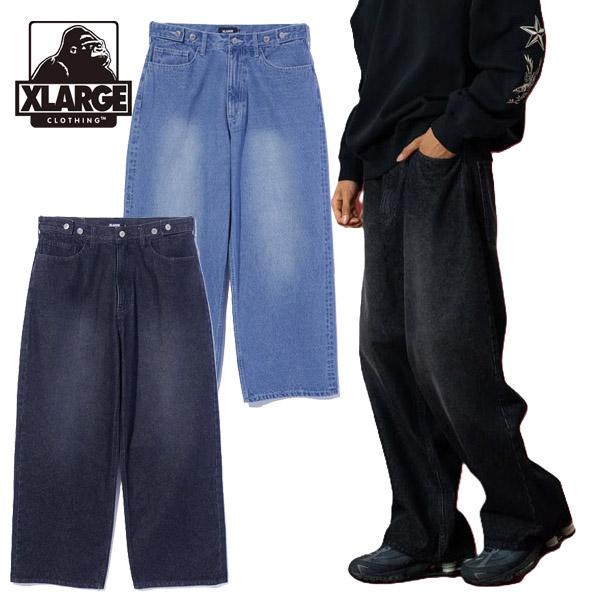 XLARGE（エクストラ ラージ） XLARGE WASHED BAGGY DENIM PANTS