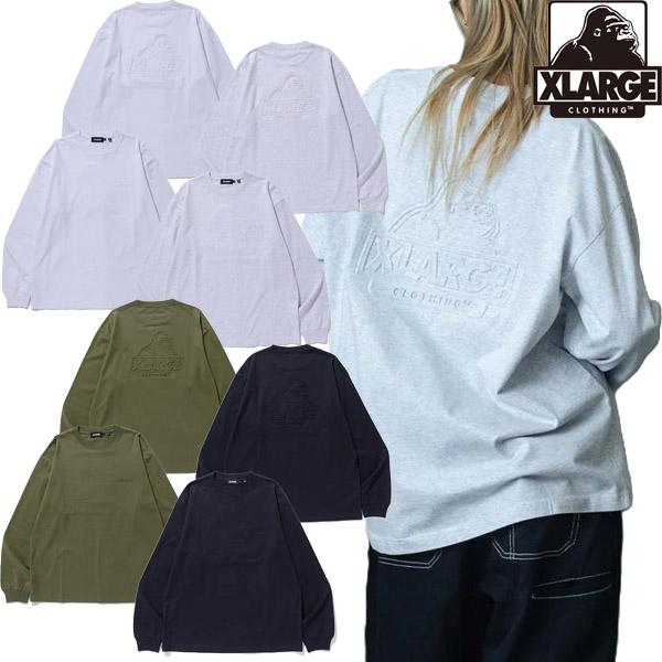 XLARGE（エクストラ ラージ） ロンT 長袖 カットソー XLARGE EMBOSSED