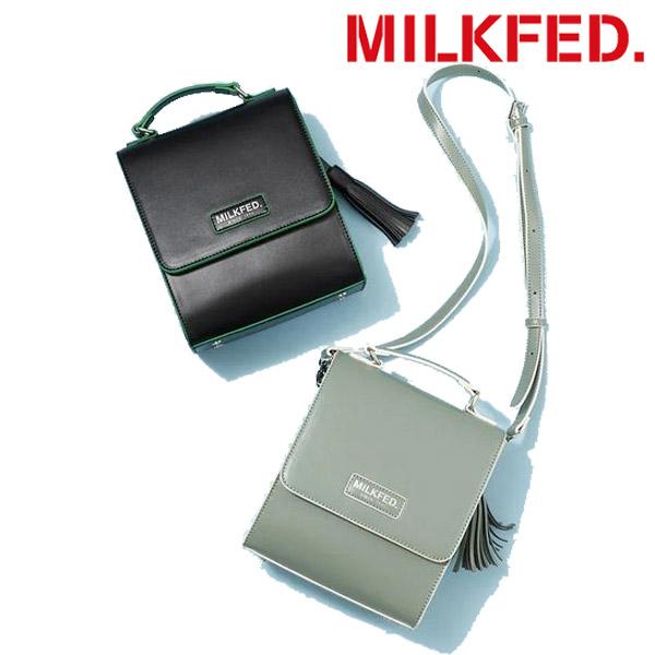 MILKFED. ミルクフェド SQUARE BAG スクエア バッグ カバン ショルダー 