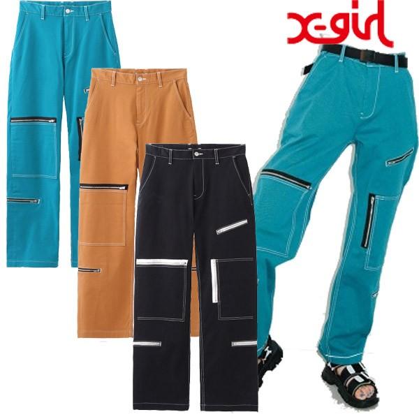 エックスガール X Girl 1 Skater Flight Pants スケート フライト パンツ ボトム ワークウェア メンズライク ブランド レディース Faithstore 通販 Yahoo ショッピング