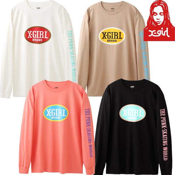 セール Sale エックスガール X Girl Oval Logo L S Tee オーバル ロゴ ロンt 長袖 袖プリント ビックシルエット オーバーサイズ ブランド レディース Faithstore 通販 Yahoo ショッピング