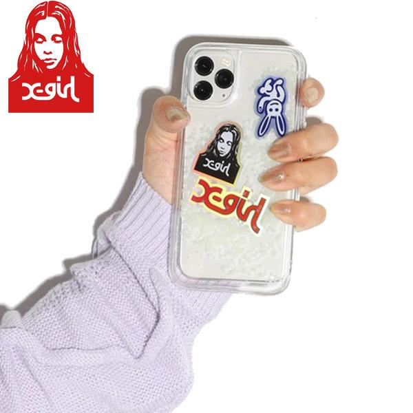 エックスガール X Girl Sticker Liquid Mobile Case For Iphone 11 ステッカー リキッド クリア モバイルケース アイフォン11 ブランド レディース Faithstore 通販 Yahoo ショッピング