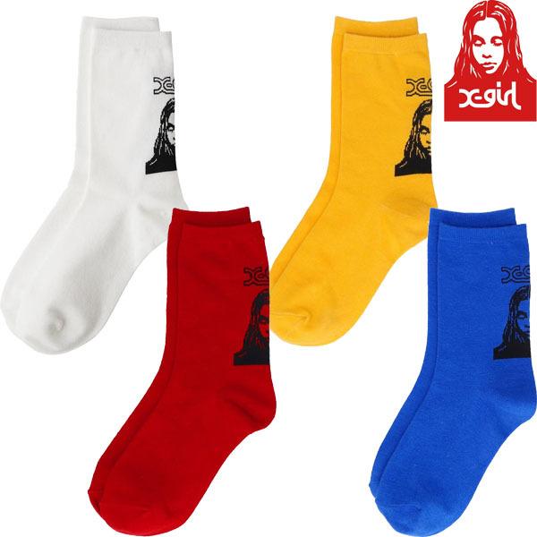 エックスガール X Girl Face Color Socks フェイス カラー ソックス 靴下 小物 雑貨 ギフト プレゼント ブランド レディース Faithstore 通販 Yahoo ショッピング