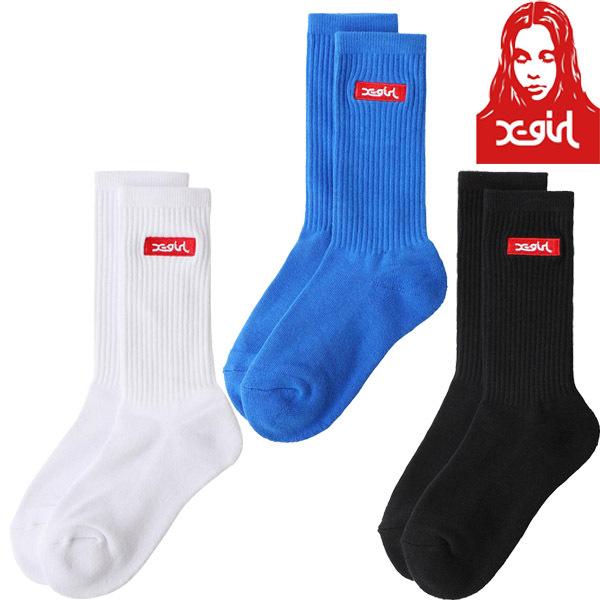 エックスガール X Girl Box Logo Embroidered Socks ボックスロゴ エンブロイダリー ソックス タイダイ 靴下 小物 雑貨 ギフト プレゼント ブランド レディース Faithstore 通販 Yahoo ショッピング