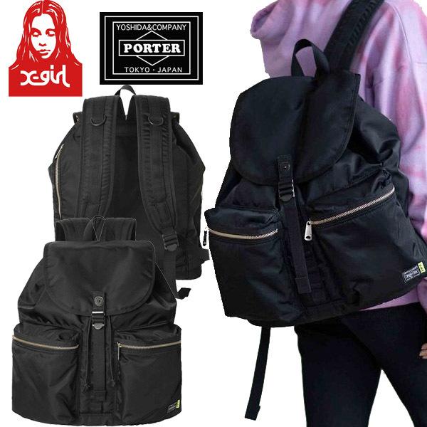 X-girl エックスガール X-GIRL × PORTER BACKPACK ポーター X-girl エックスガール X-GIRL × PORTER BACKPACK ポーター