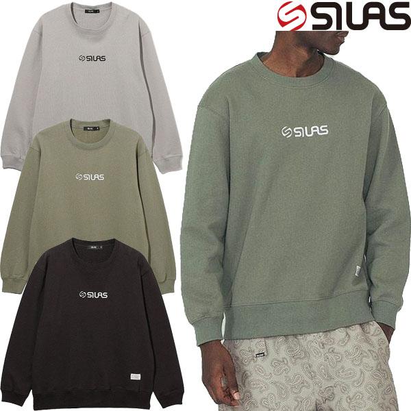 SILAS（サイラス） SILAS LOGO SWEATSHIRT ロゴ スウェット トレーナー