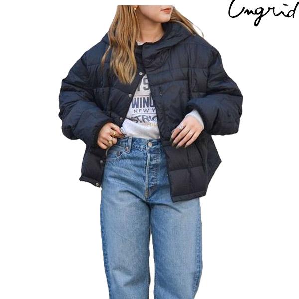 Ungrid アングリッド TAION別注 キルティングフードブルゾン アウター  