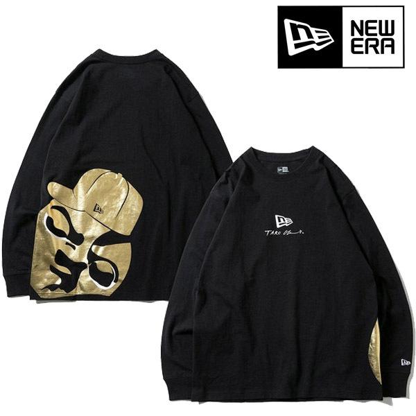 ニューエラ NEW ERA ロンT 長袖 コットン Tシャツ Taro Okamoto