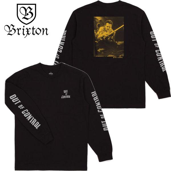 BRIXTON ブリクストン JOE STRUMMER OUT OF CONTROL L/S TEE BRIXTON ブリクストン JOE STRUMMER OUT OF CONTROL L/S TEE