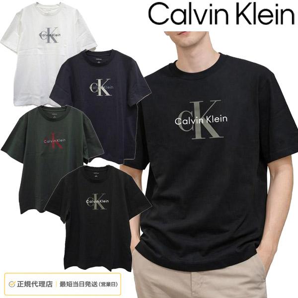 Calvin Klein（カルバン・クライン） モノグラムプリント 半袖Tシャツ