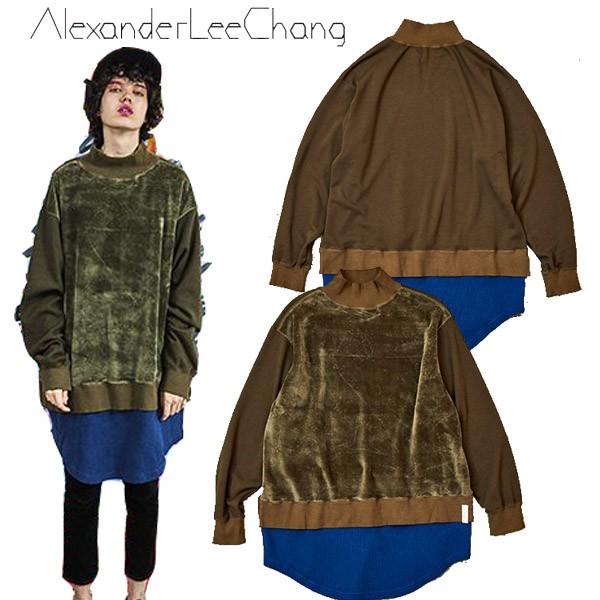 AlexanderLeeChang アレキサンダーリーチャン LAYERD HINECK SWEAT 