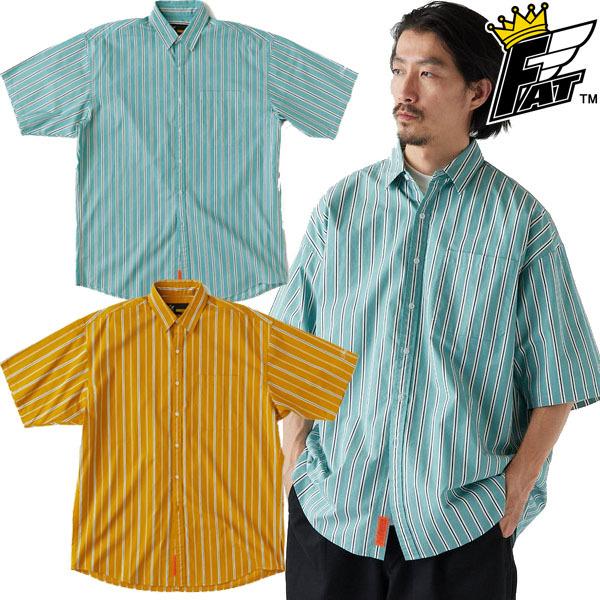 FAT FIBERTY ビックシルエット　シャツ FAT エフエイティー FIBERTY LIBERTY リバティー シャツ 花柄 総