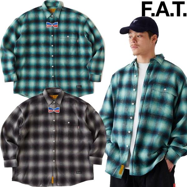 FAT エフエイティー MAC SMOKE マック スモーク チャック シャツ