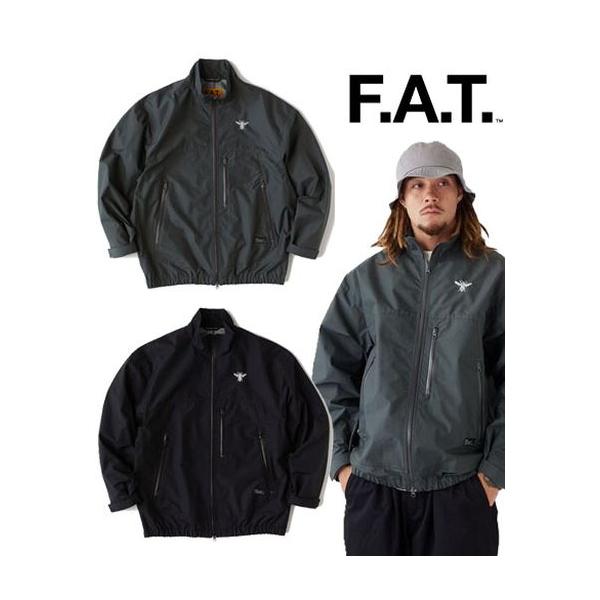 FAT STANBEE ナイロントラックジャケット ブラック 2025s/s FAT エフエイティー STANBEE アウター トラックジャケット ワン