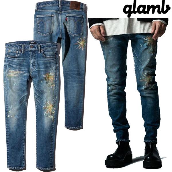 美品】 glamb Sparkler Skinny Denim デニム グラム