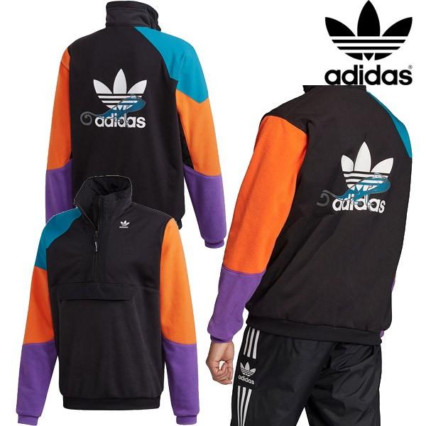 アディダス オリジナルス Adidas Originals Pt3 フリースジャケット アウター アノラック 切り替え トレフォイル メンズ レディース ユニセックス Gvq72 Faithstore 通販 Yahoo ショッピング