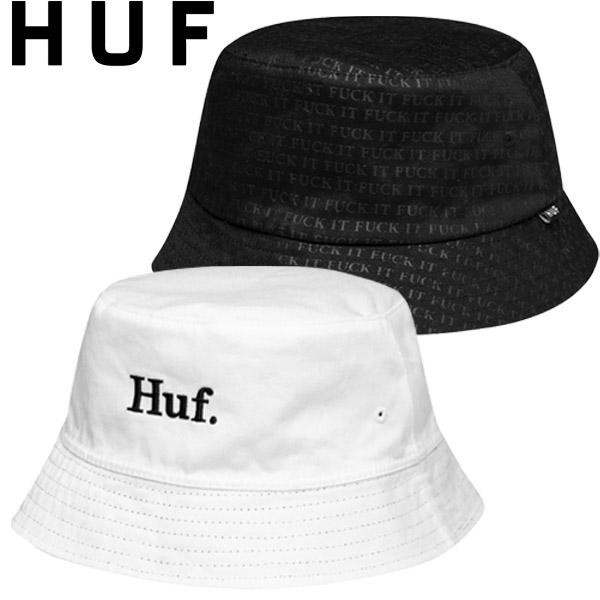好評 Huf 黒 バケットハット ハット