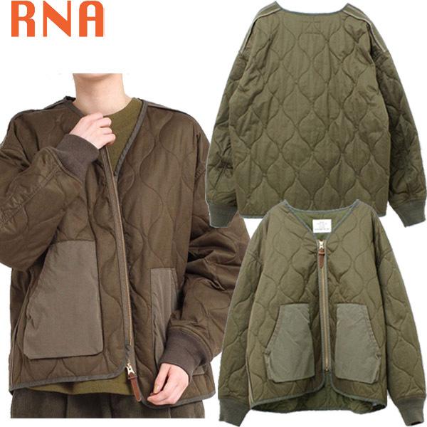 アールエヌエー Rna ミリタリーキルティングジャケット アウター 羽織り ジャケット ノーカラートレンド カジュアル 人気 ブランド レディース 服 J1978 Faithstore 通販 Yahoo ショッピング