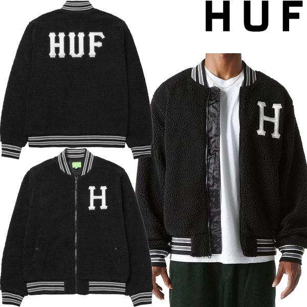 HUF ☆セール SALE☆ ハフ SHERPA VARSITY JACKET スタジャン