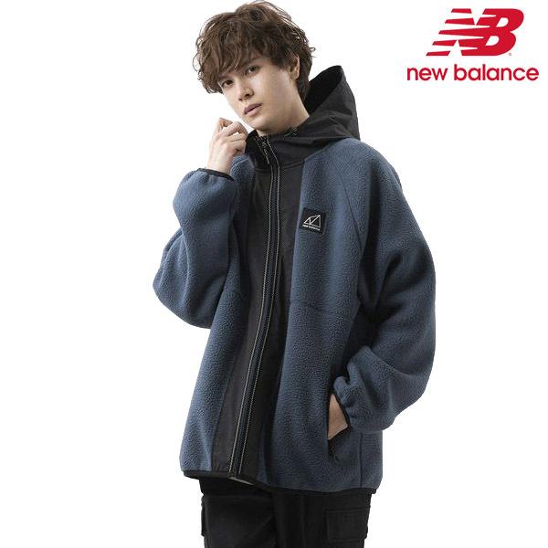 ニューバランス NEW BALANCE All Terrain ハイブリッドパイルジャケット アウター フリース 切り替え スポーツ メンズ  ユニセックス ブランド 正規 新品