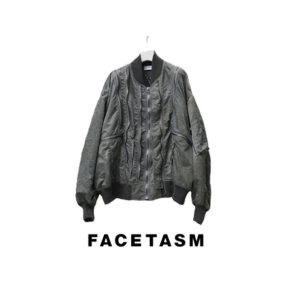 FACETASM（ファセッタズム） メンズ ZIPPER BUG MA-1 MYK-JK-01 MA-1