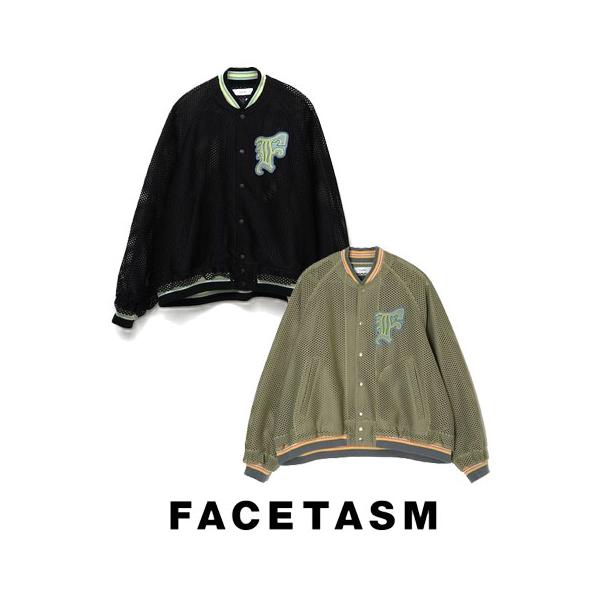 FACETASM（ファセッタズム） セール FACETASM MESH STADIUM JACKET NAT