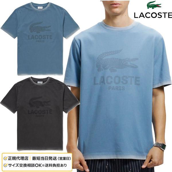 ラコステ トップス LACOSTE（ラコステ） ビンテージエフェクト ロゴTシャツ TH9434 メンズ