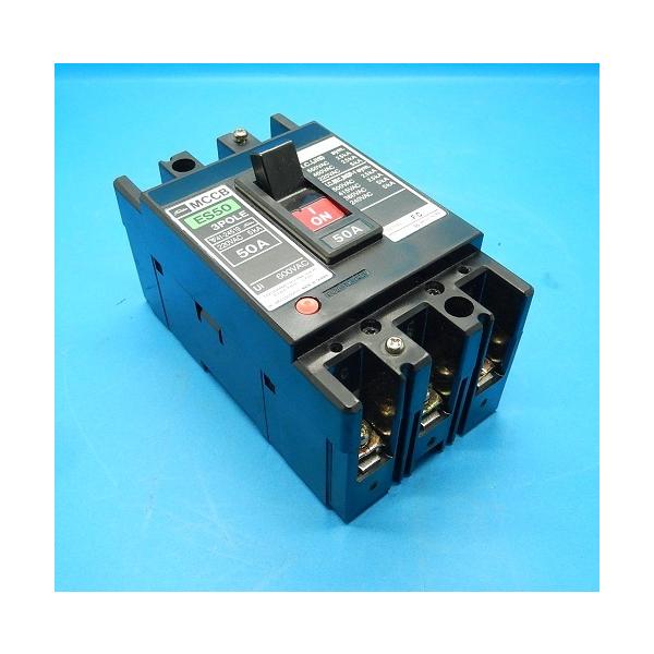 ES50 3P50A ノーヒューズ遮断器 東芝 ランクB中古品 : FA機器の
