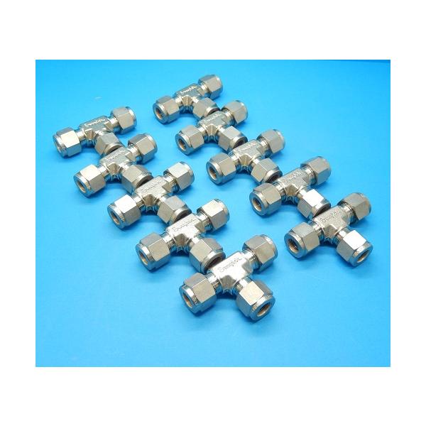 SS-600-3(10PCS) ステンレス鋼製ユニオン・ティー Swagelok ランクS 
