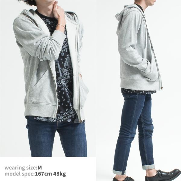 ペイズリー柄 ノースリーブ メンズ Tシャツ インナー ロング 丈長 黒 