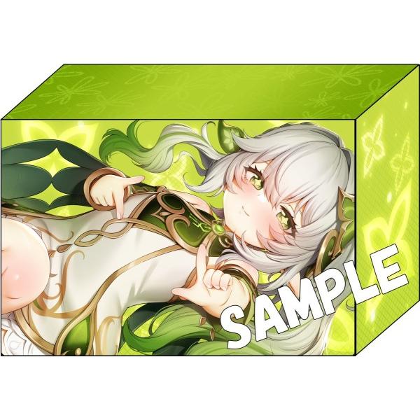 ミッドナイトブルー 原神 ナヒーダ デュアルデッキケース イラスト:Mだ