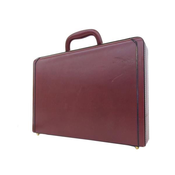 プレスト】本物 PRESTO 木製 アタッシュケース ダイヤルロック