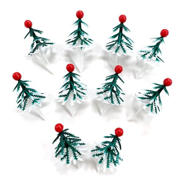 クリスマスケーキ 飾り オーナメント Fx 22 ツリー3段 10本入 Dejapan Bid And Buy Japan With 0 Commission