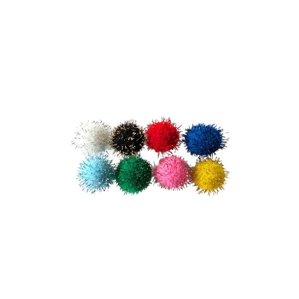 ラメぼんてん １０mm、１５mm、２０mm、２５mm　まとめて　３４６個 familiamia_zry-bn-104