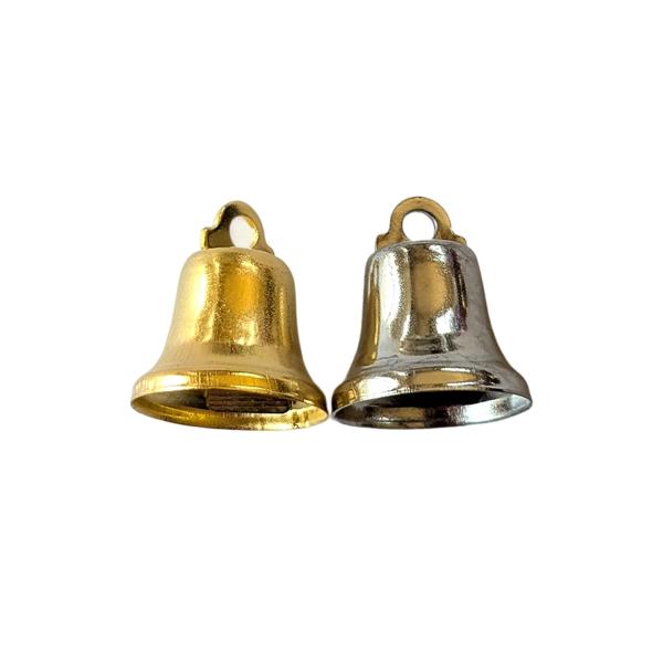 ベル 17mm 金 銀 （1個）  クリスマス オーナメント 手芸材料