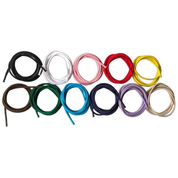 太さ3mm材質：ゴム　レーヨン国産