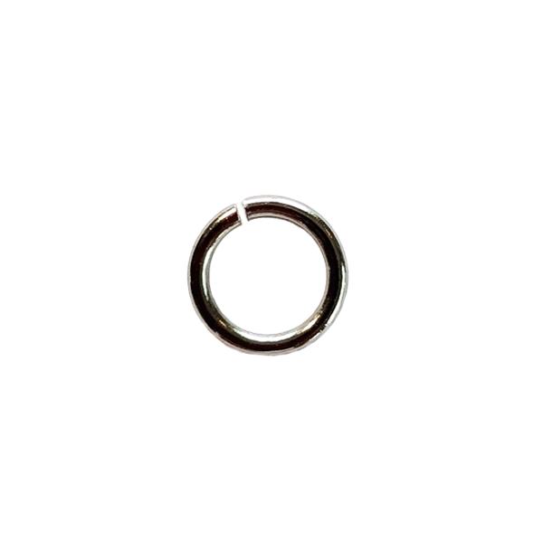 丸カン7mm 銀（1個） アクセサリーパーツ 手芸材料 ストラップやアクセサリーやキーホルダーを作るときの必需品