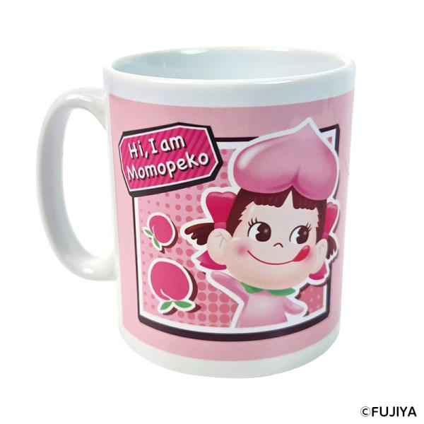 不二家（FUJIYA） 公式 ももぺこ マグカップ （I am Momopeko） ペコ
