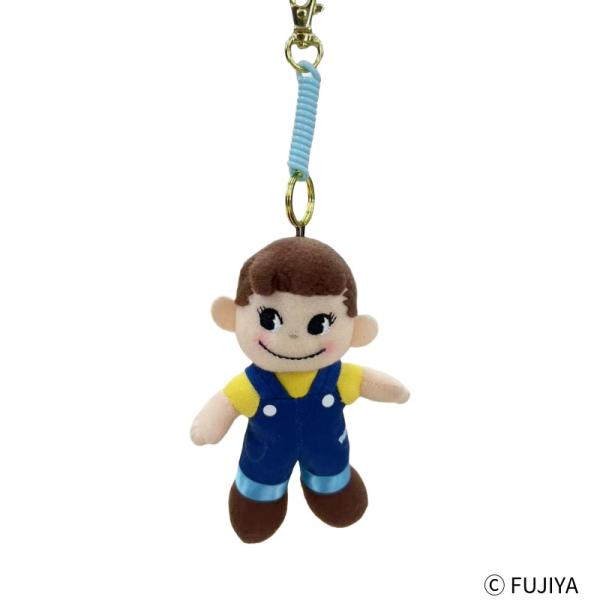 不二家（FUJIYA） 公式 ポコちゃん コイルチェーン ぬいぐるみ