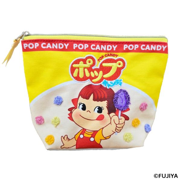 不二家（FUJIYA） 公式 ペコとポップキャンディ ポーチ ペコちゃん 